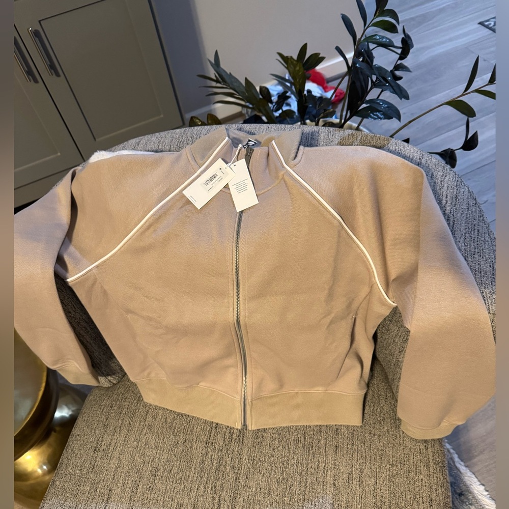 SPANX AirEssentials Pique Full Zip Track Jacket + Straight Leg Pant - NWT - Picture 7 of 11